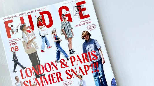 「FUDGE」8月号にご紹介いただきました